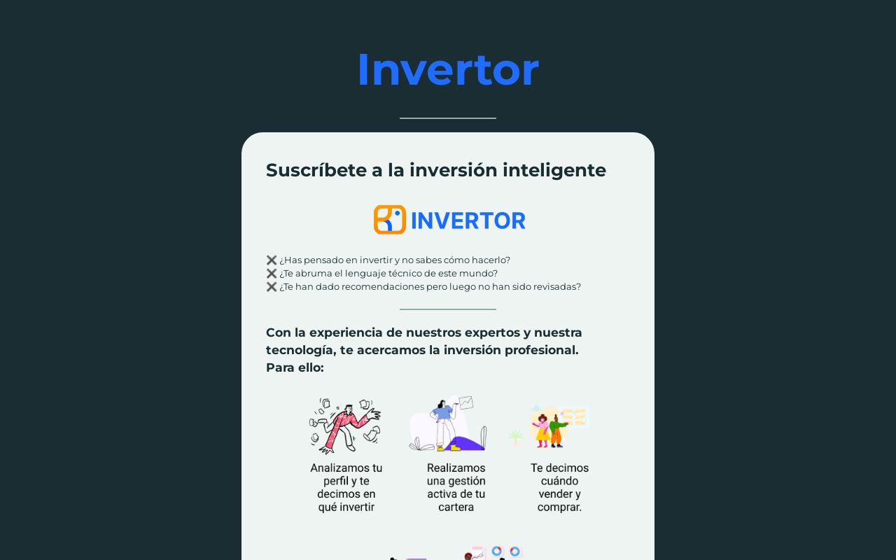 Carrd profile picture for @investor